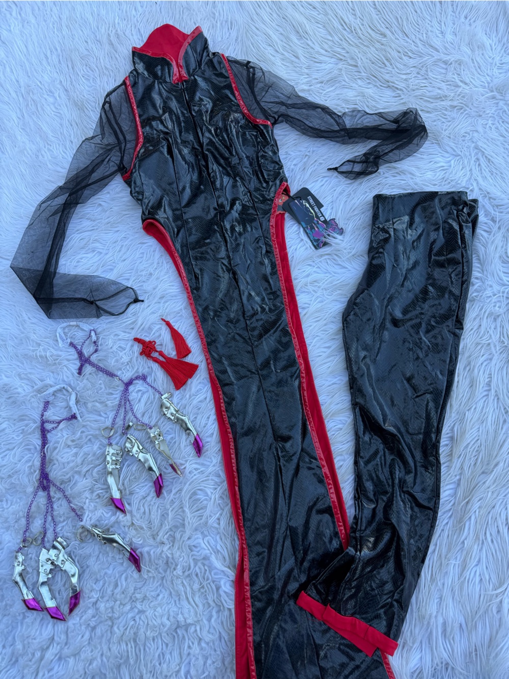 Officially Licensed Street Fighter 6 A.K.I. Cosplay Costume (D8)
